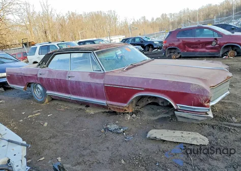 1966 Buick Electra z USA, uszkodzony, nr VIN 484396H181461